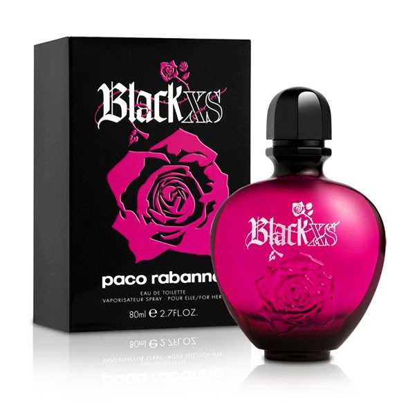 Paco Rabanne Black XS 80 ml eau de toilette spray.